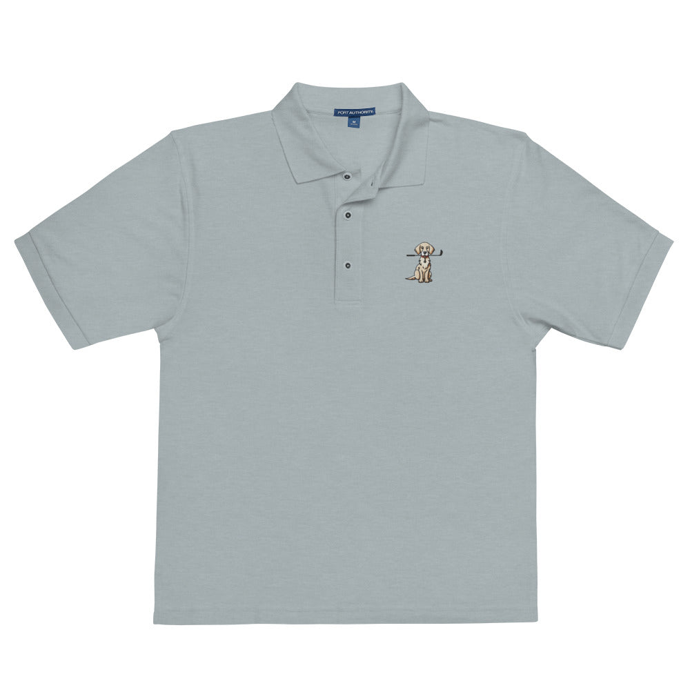 Golden Retriever — Embroidered Golf Polo