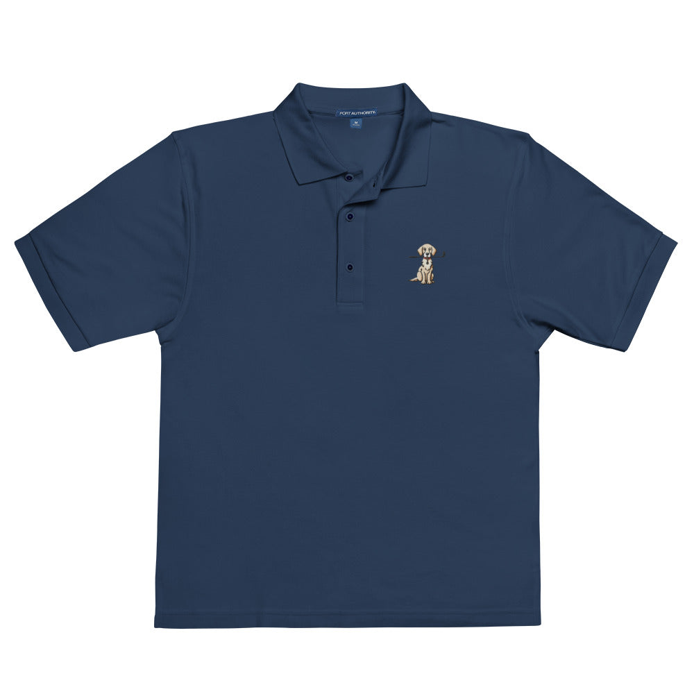 Golden Retriever — Embroidered Golf Polo