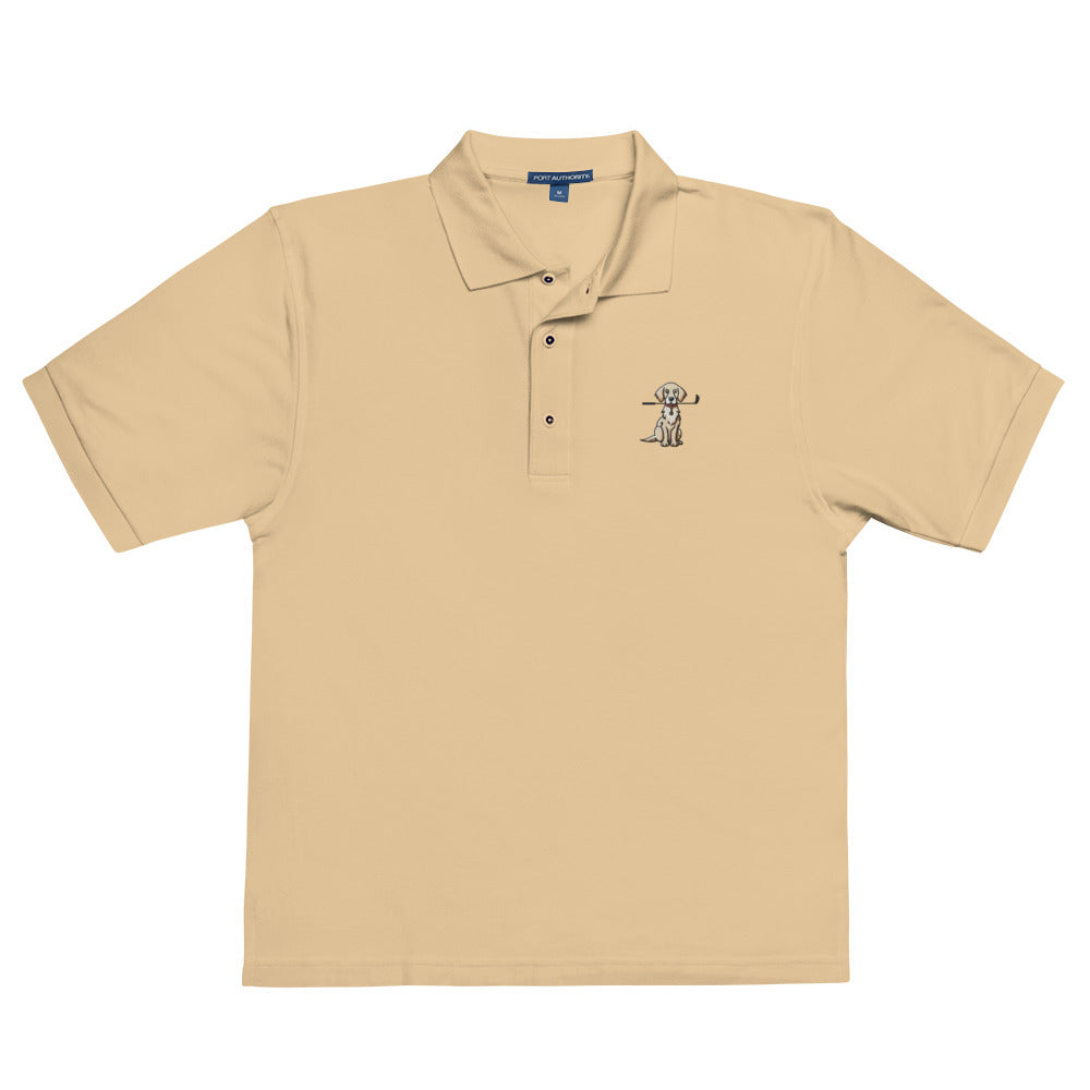 Golden Retriever — Embroidered Golf Polo