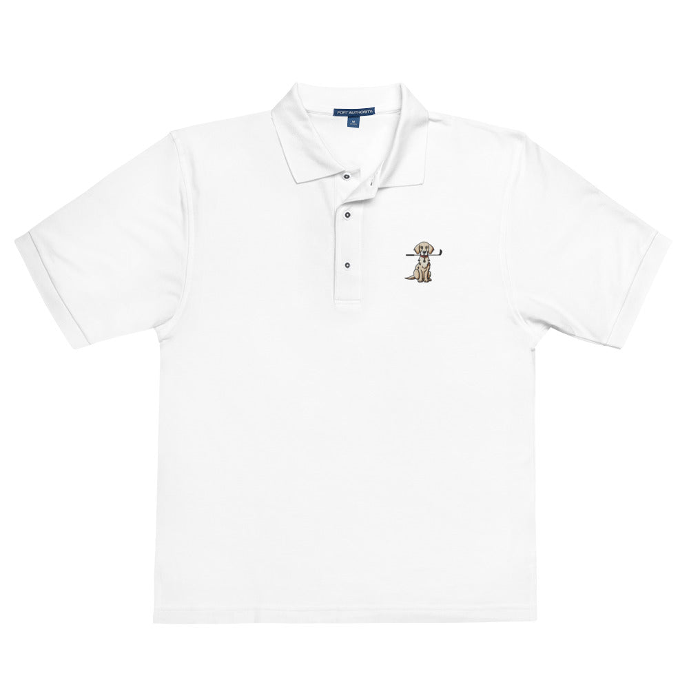 Golden Retriever — Embroidered Golf Polo