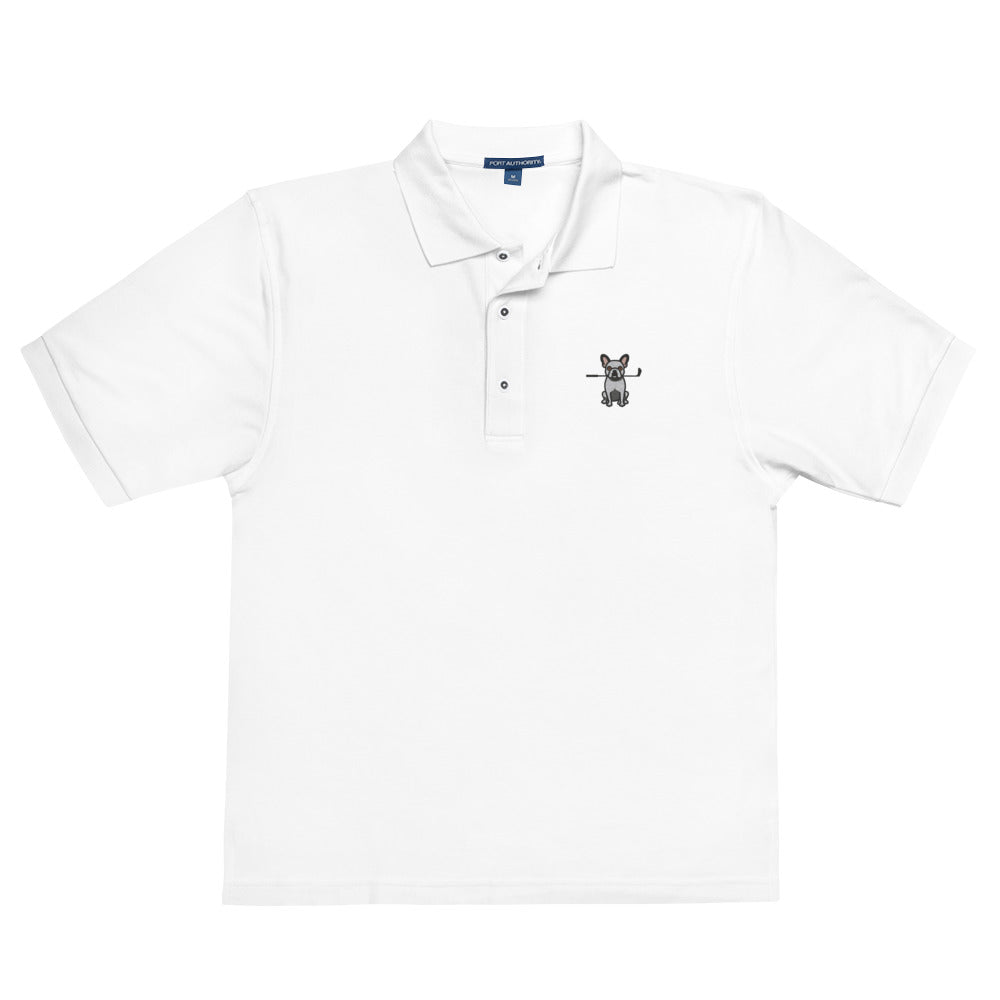 French Bulldog (Frenchie) — Embroidered Golf Polo