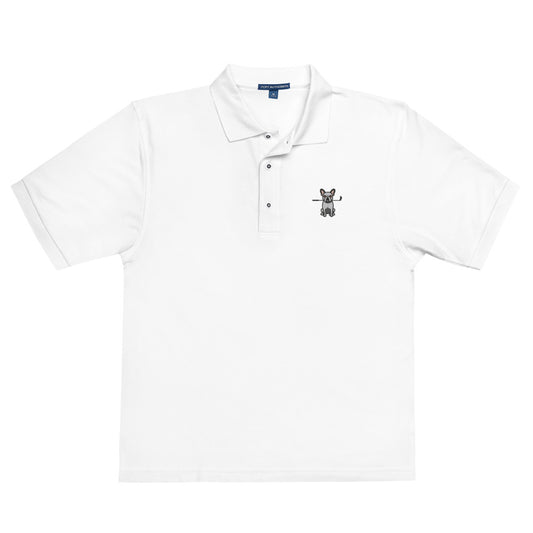 French Bulldog (Frenchie) — Embroidered Golf Polo